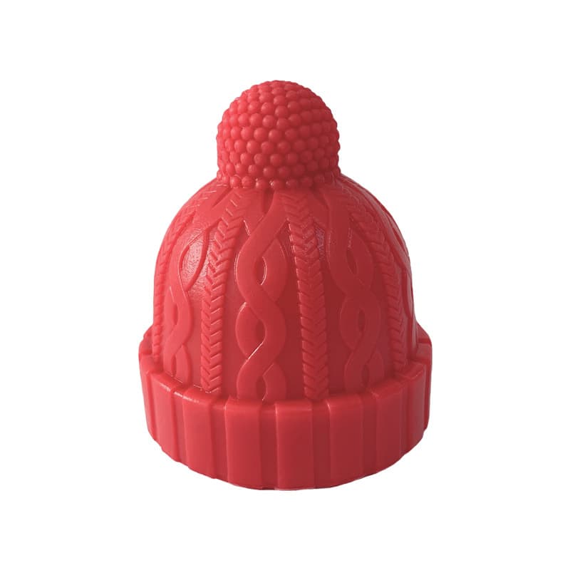 Creative Silicone Hat Bottle Stoppers for Champagne, Red and White Wine Glass Bottles, Household Small Red Cap Sealing Stoppers