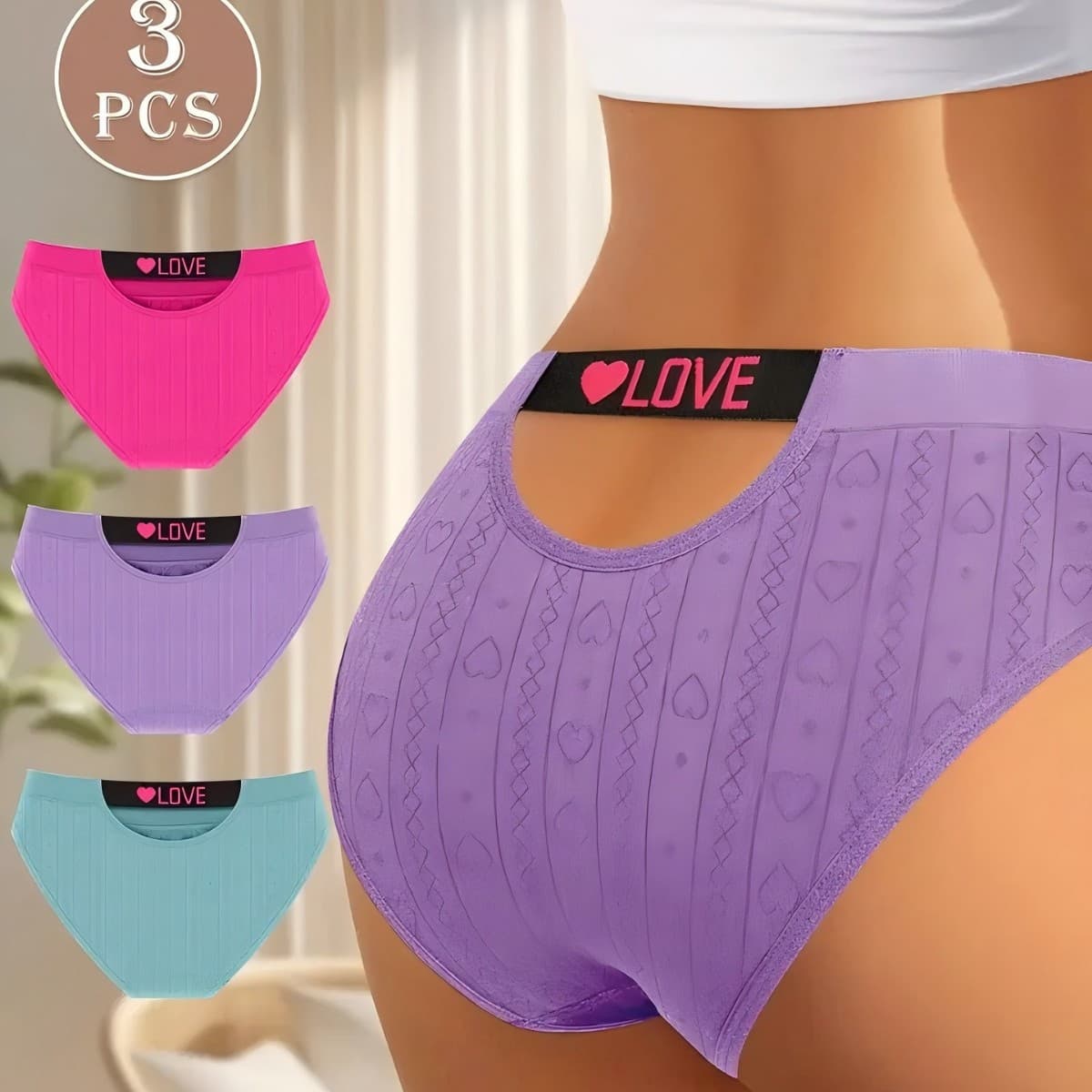 Cross-border Women's Seamless Low-Rise Invisible Panty, Butt-Lifting, Slimming, Tummy Control, Breathable, Sexy Girl Underwear
