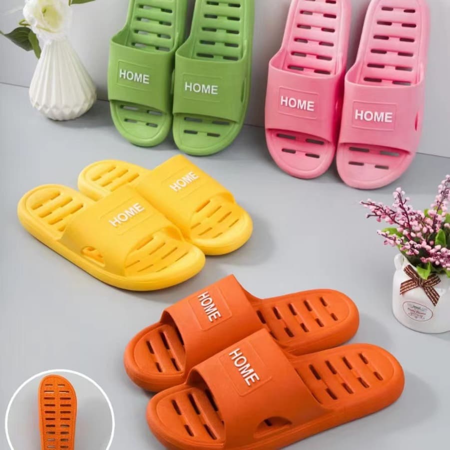 Wholesale Anti-Slip Quick-Dry Couple Bathroom Slippers, Women's Bathroom Leak-Proof Pool Bathroom Flip Flops