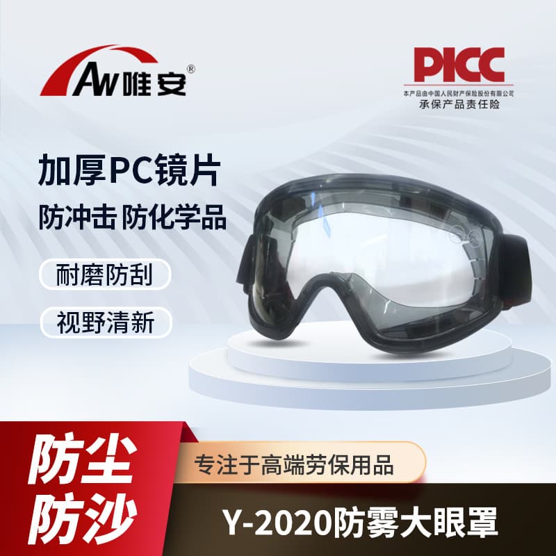 Y-2020 Anti-Fog Large Goggles