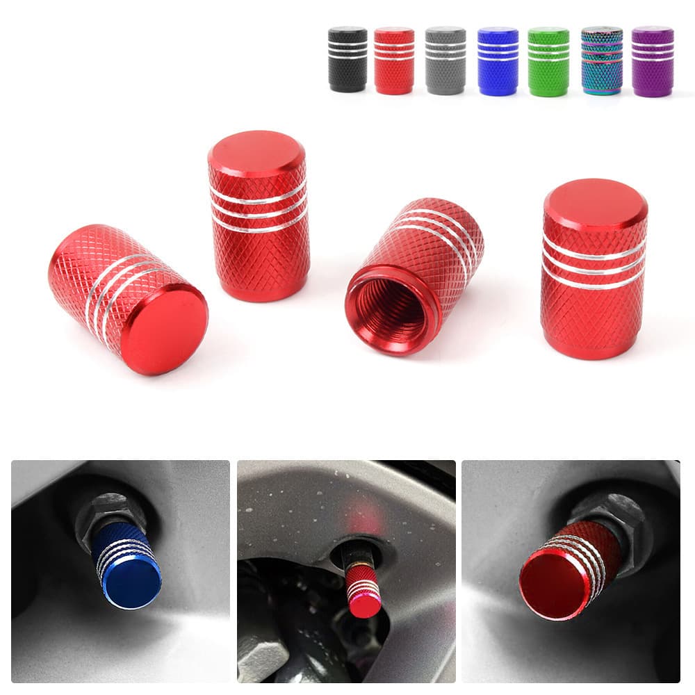 Car Modification Tire Valve Stem for Tesla Model 3 X Y S Valve Core Cap Screw Nut