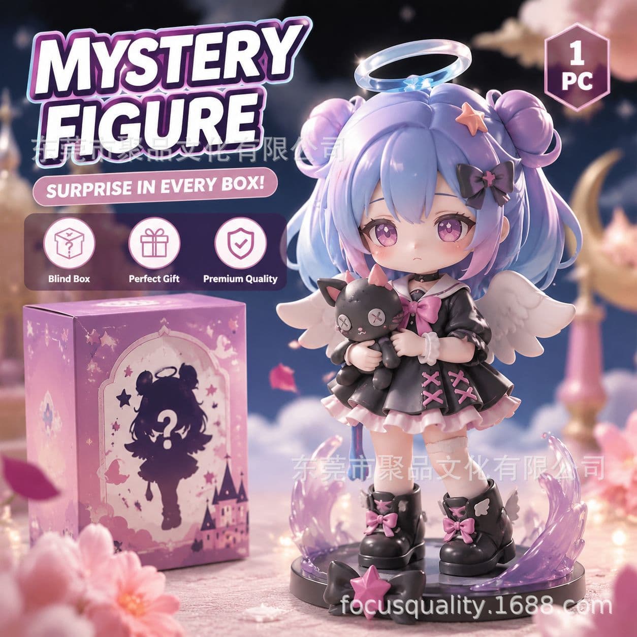 CALEMBOU Anime Blind Box Figure, Cute Missy Series Mystery