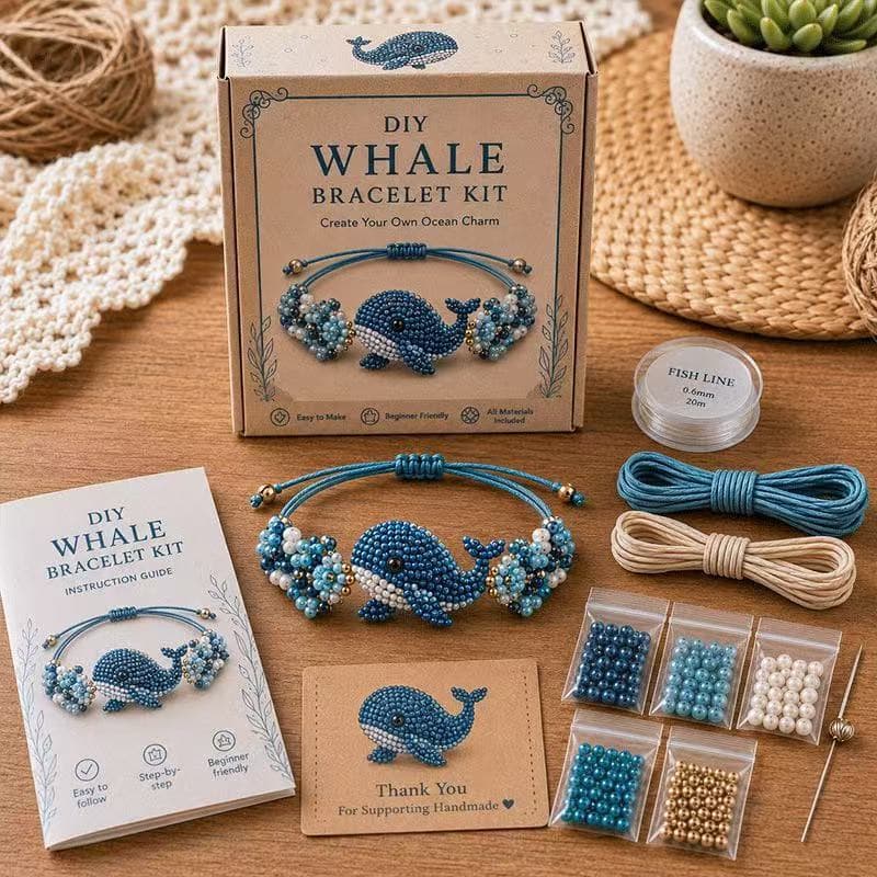 New Cross-Border DIY Beaded Bracelet Making Kit Creative Beaded Bracelet Craft Set