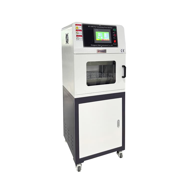 Plate Vulcanizer, Plastic Heat Press, Small Compression Molding Machine 10T, Adjustable Pressure from Manufacturer
