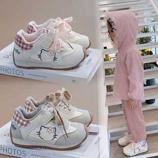 Children's Mountain Dopamine Sports Shoes 2026 Spring New Boys Girls Star Retro Skateboard Shoes Contrast Color Casual Shoes