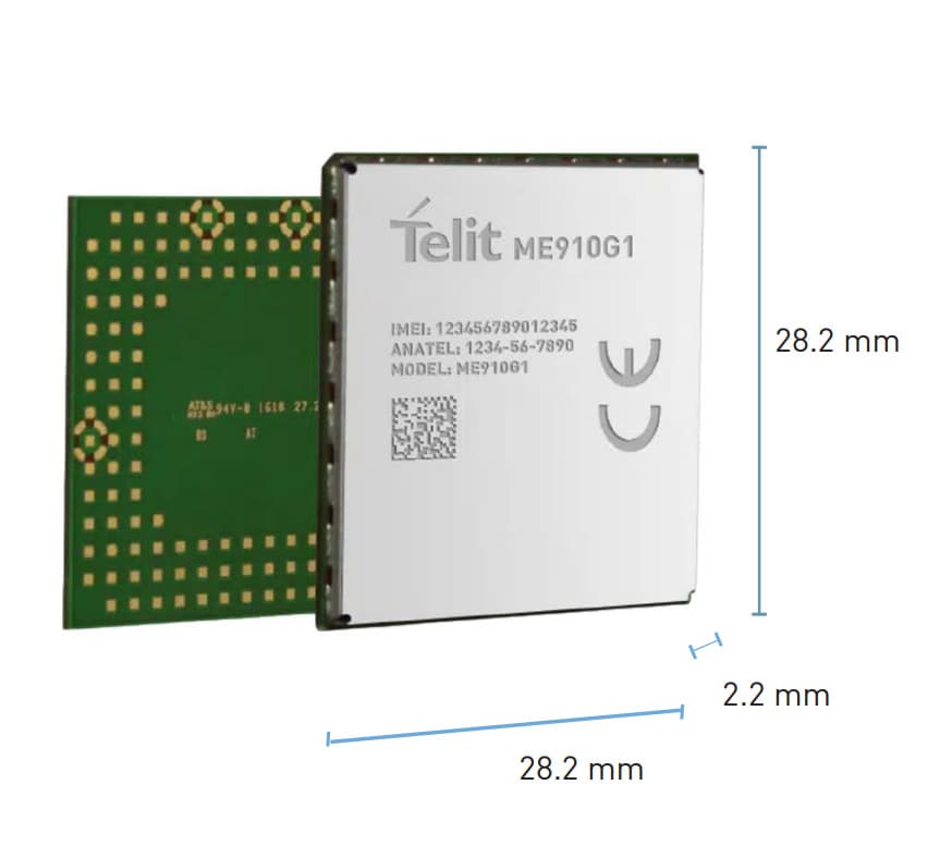 Telit ME910G1 ME910G1-W1 ME910G1-WW LTE Cat-M1/NB2 Embedded Module