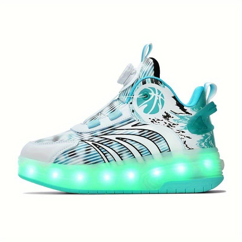 2026 New Cross-border Dropshipping Children's Fashion Roller Skates to Light Up the Night