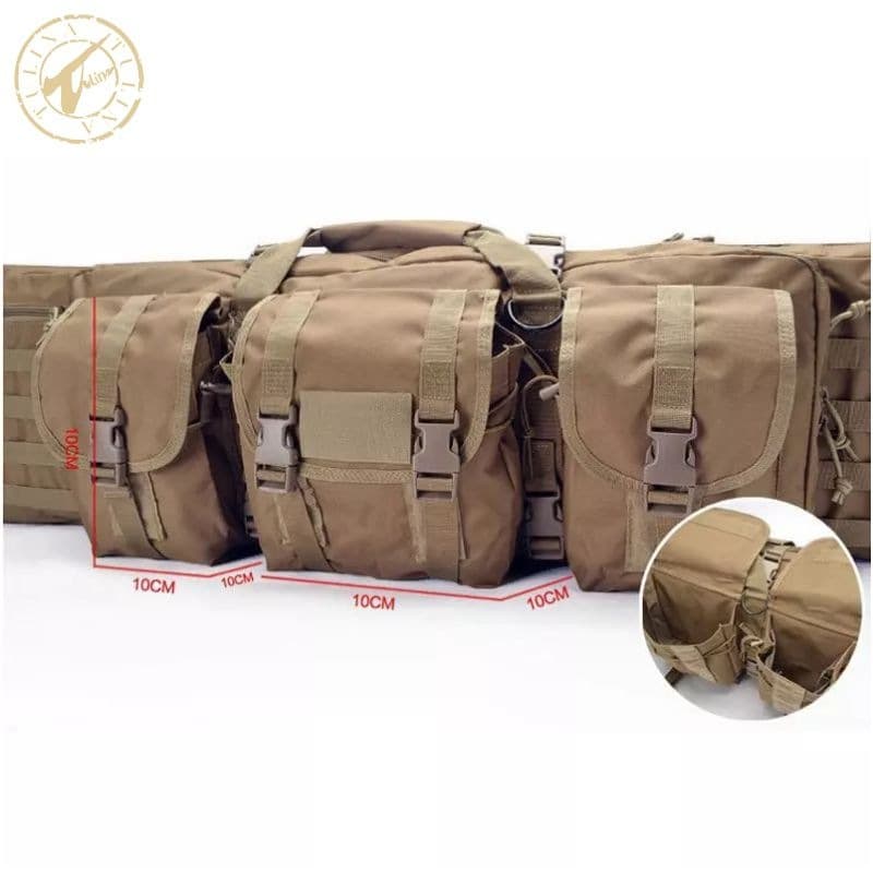 Hot selling tactical gun bag, outdoor tactical launcher storage bag, 1 meter backpack, 136 multifunctional fishing gear bag
