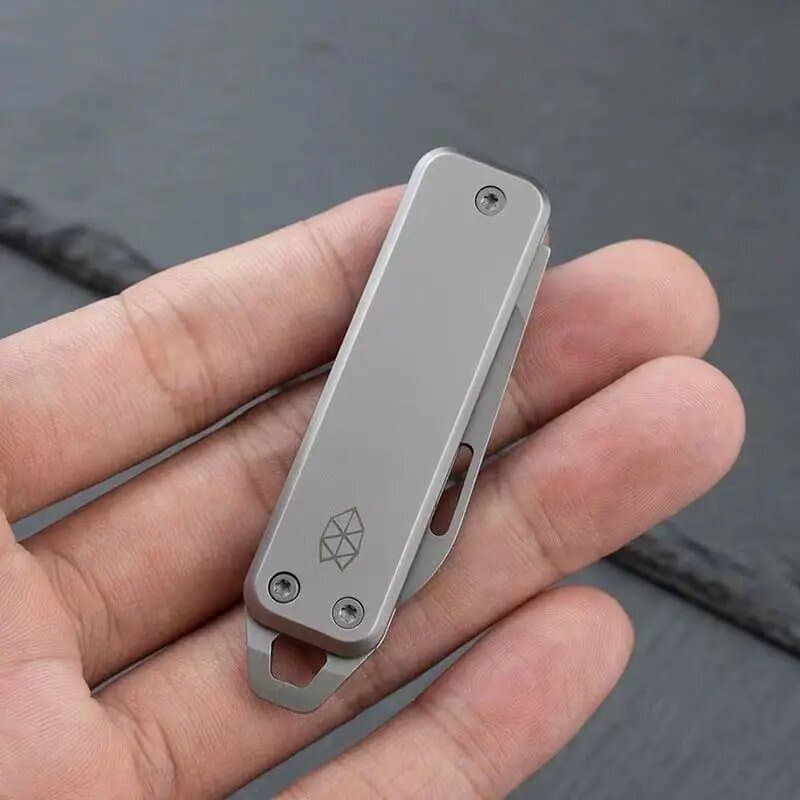 James Key Knife Folding Portable Fruit Knife Premium Mini Pocket Knife for Home and Travel, Compact and High Hardness