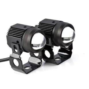 New 3570 LED Motorcycle Light Bumper Guard A-Pillar High Brightness Spotlight High/Low Beam Integrated Light Bar Grille Installation Front Headlight