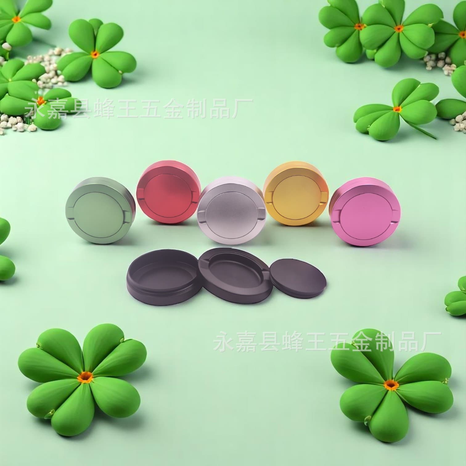 72mm 3-layer aluminum alloy snuff box threaded Wenzhou factory snus box lip cigarette box container tank