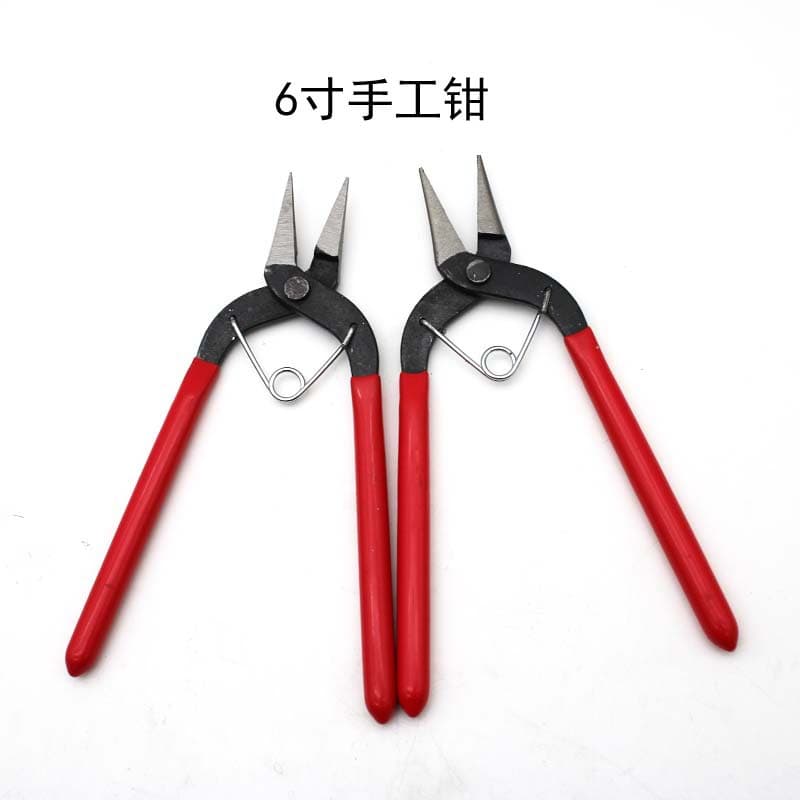 6-inch DIY Hand Pliers Multi-Function Flat Nose Pliers Jewelry Round Nose Pliers Loop Pliers Needle Nose Pliers