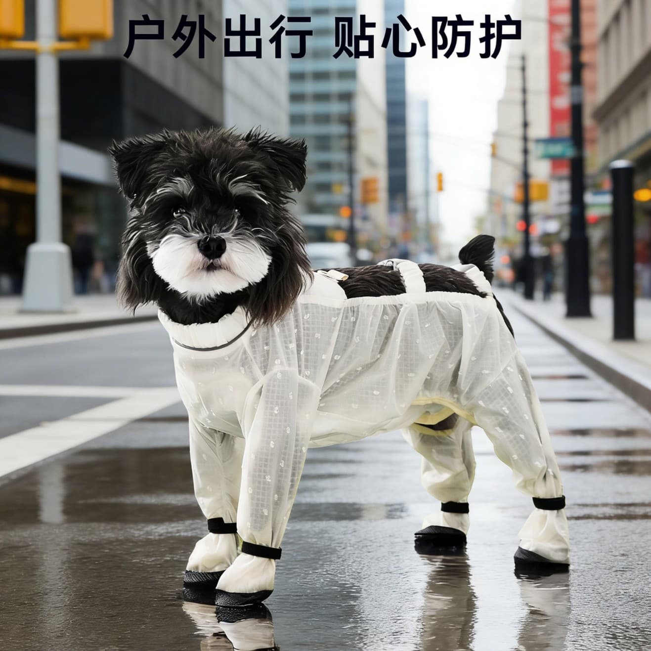 Pet Clothing Summer Thin Jacquard Leggings Dust-Proof Pants Four-Legged Coverall for Small and Medium Dogs and Cats Wholesale
