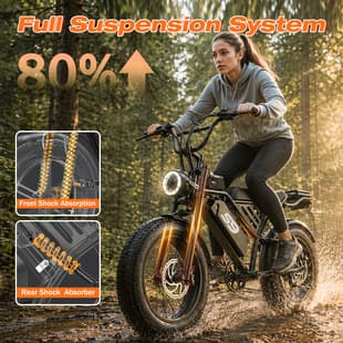 Electric Bicycle Off-Road Electric Motorcycle Snow Electric Bike Fat Tire Mountain Bike Overseas Drop Shipping