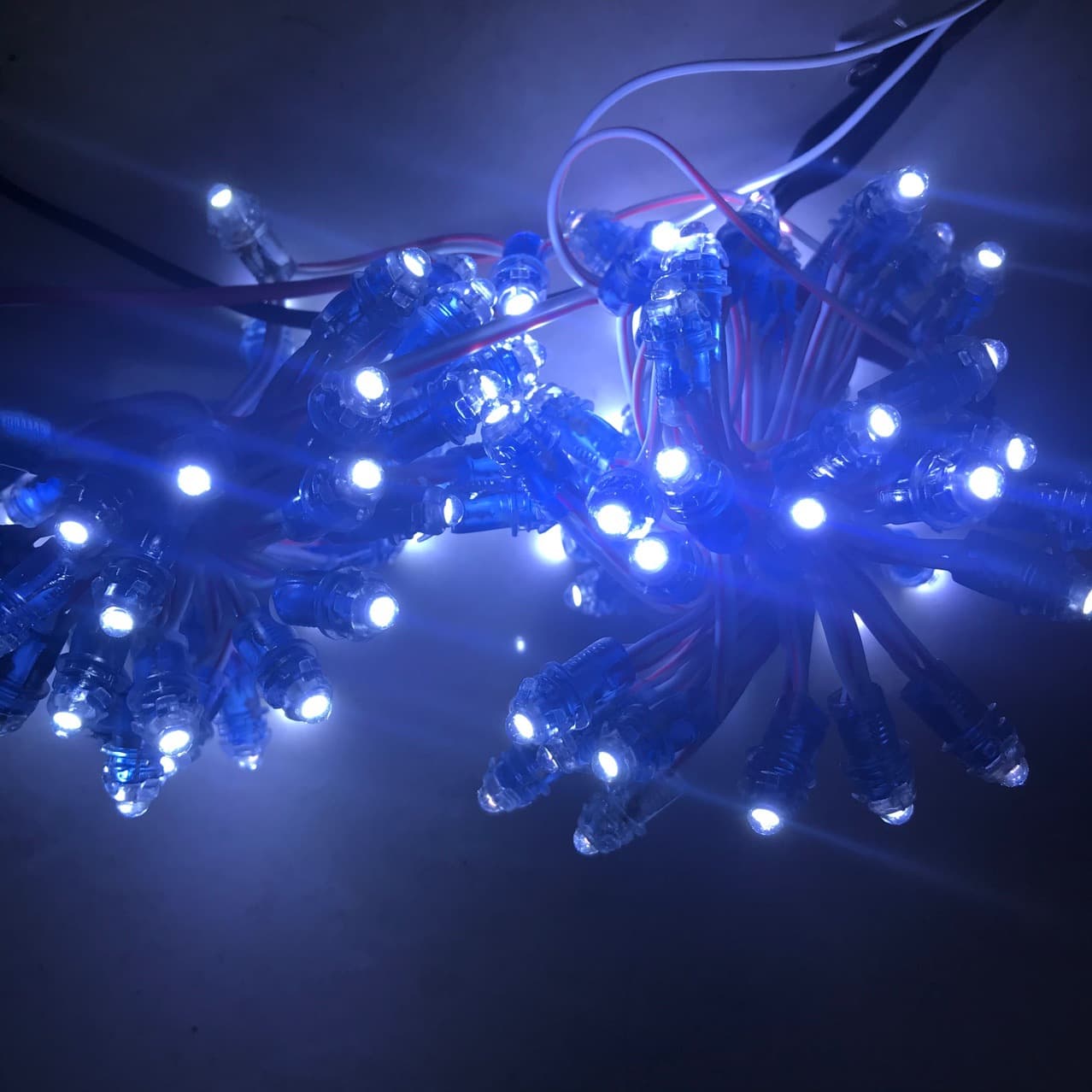 5V Puncture Lights 5V Light Strings 5V Exposed Light Beads 5V 9mm LED Puncture Lights Illuminated Letter Light Beads Rainproof
