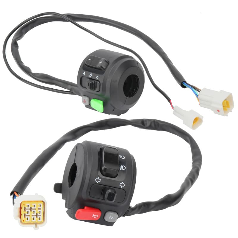 Suitable for Mavericks N1S electric vehicle U+/U1/N1/NQI waterproof left and right combination switch assembly handle P position