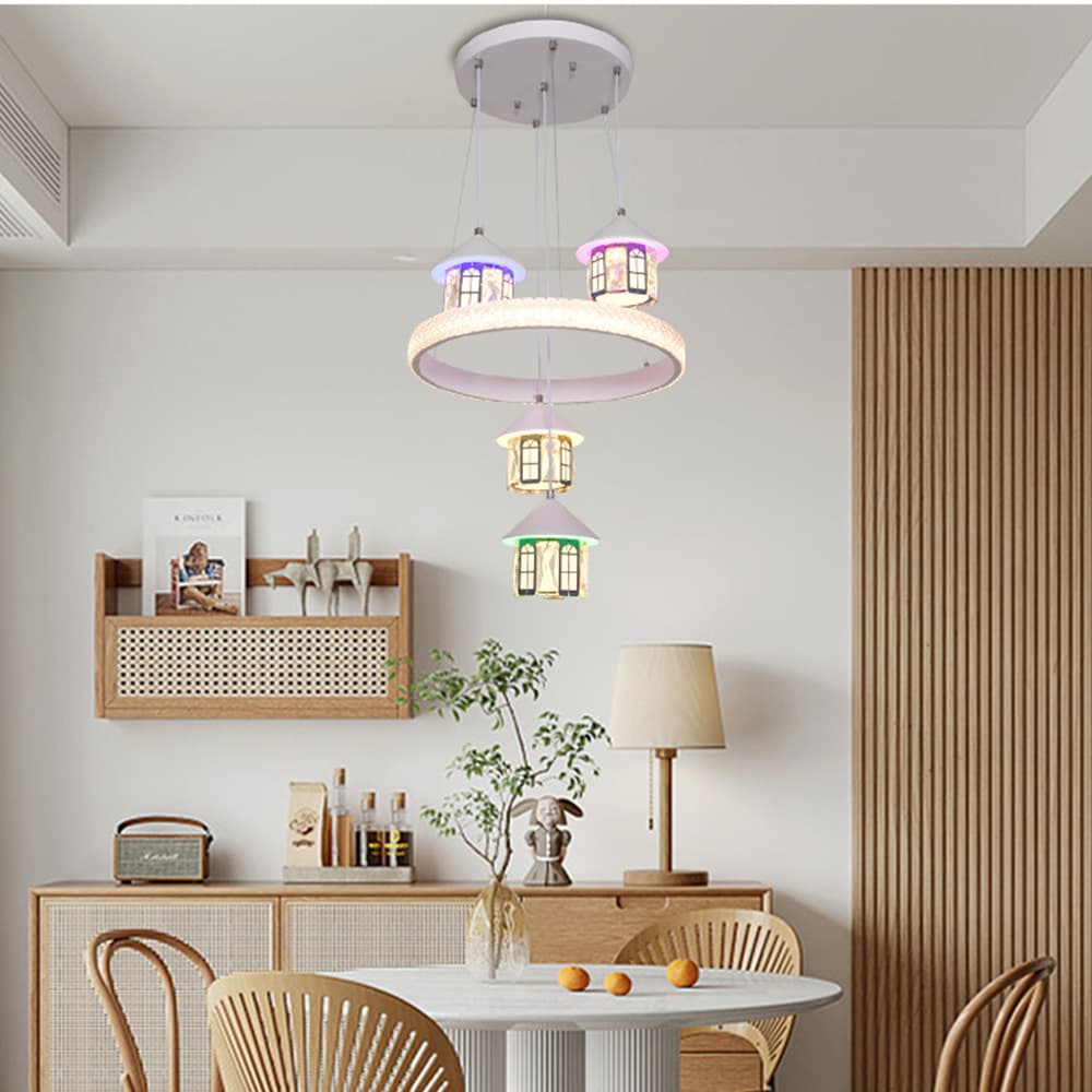 Restaurant chandelier modern simple light luxury bedroom main light simple master bedroom light children's light new style