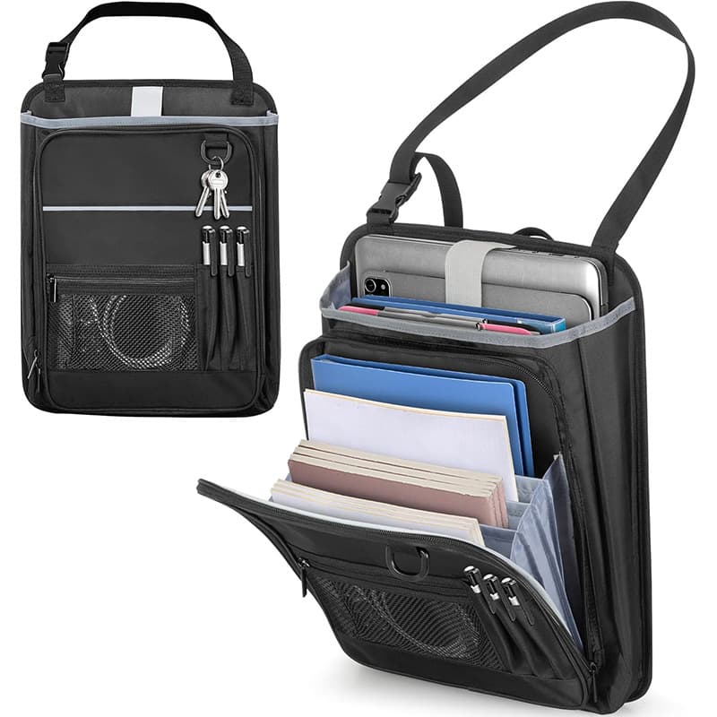 Car front seat storage bag Car sundry organizer hanging bag Car computer bag storage bag