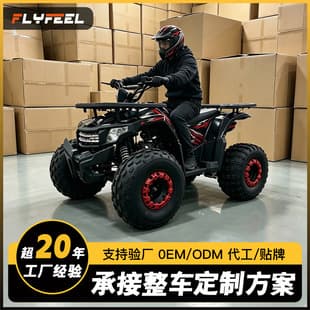 Cross-Border Direct Sales Little Warrior 125CC Four-Wheel Off-Road Motorcycle All-Terrain Sand Buggy ATV Outdoor Recreation Off-Road