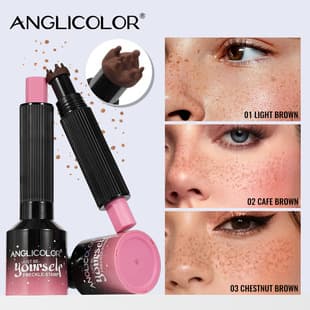 Amazon Cross-Border New Natural Simulation Freckle Pen Waterproof Sweat-Proof Quick-Dry Freckle Stamp Pen Makeup Pen Wholesale