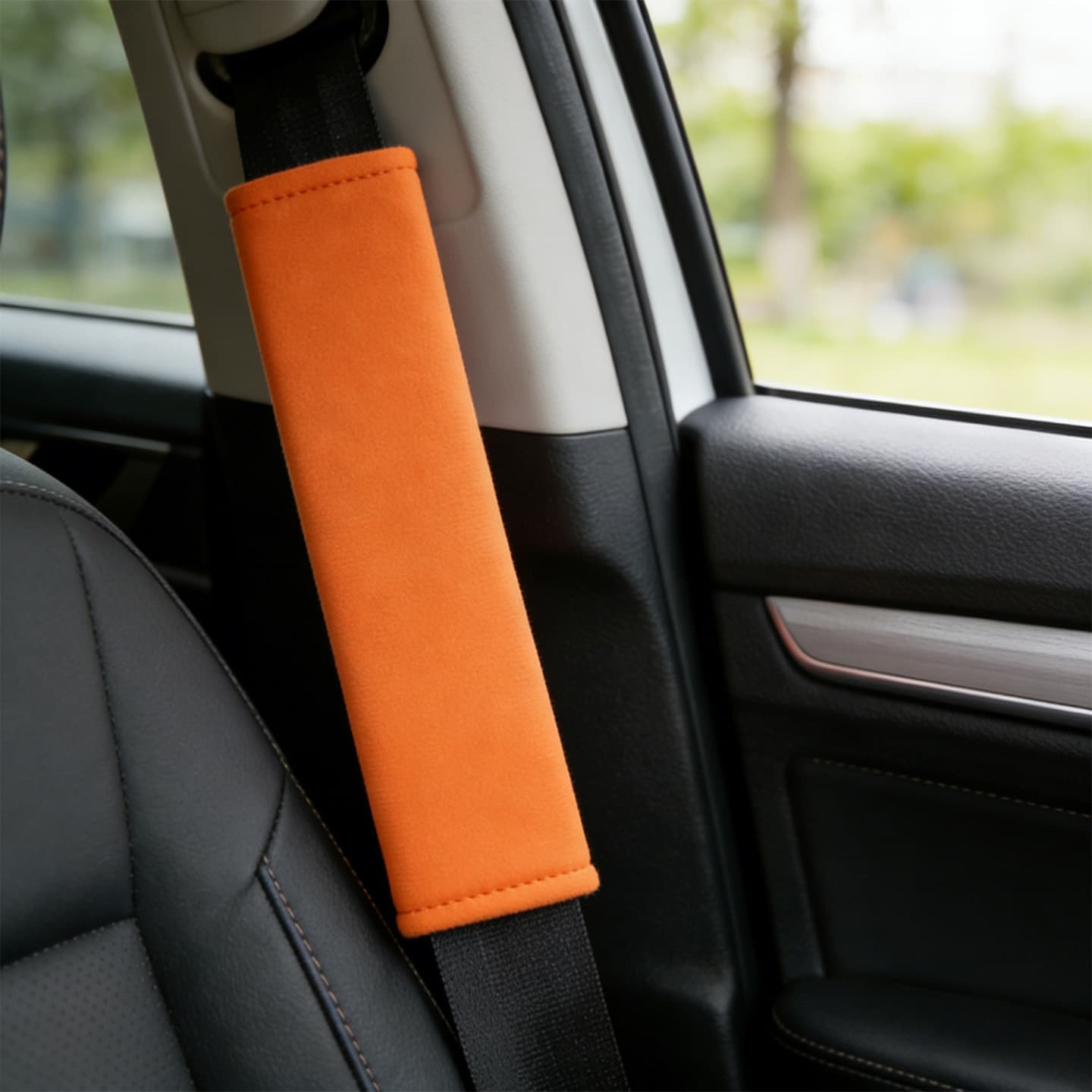 Car Seat Belt Shoulder Pad Cover Universal Anti-Chafe Comfortable Seat Belt Protector Extension Strap