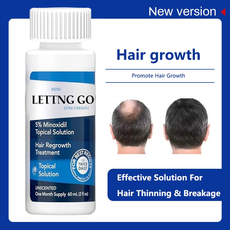 Cross-border Minoxidil Hair Growth Tincture Nourishing Hair Roots Biotin Hair Thickening Liquid Hair Growth Oil