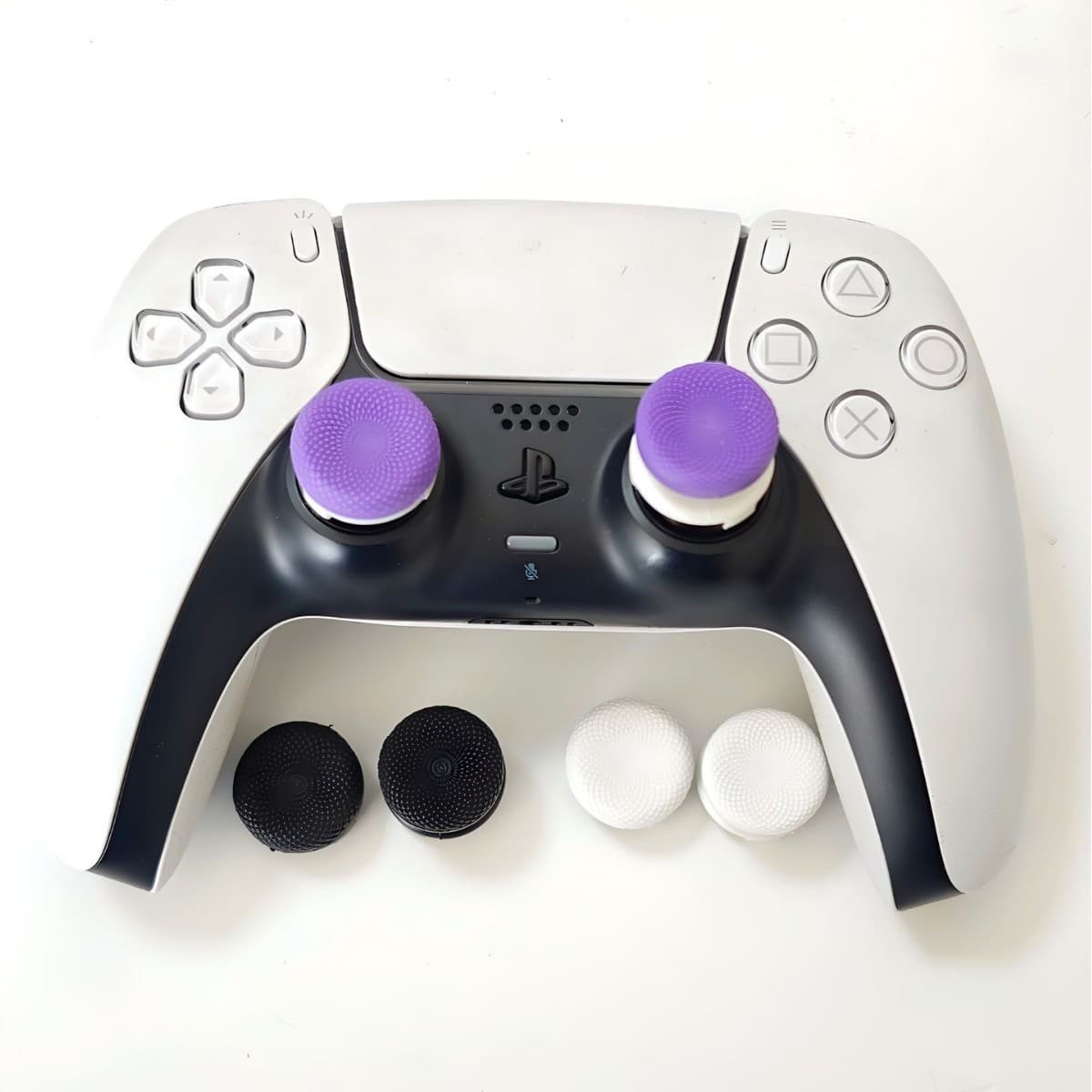 Cross-border PS4 Joystick Extension Cap PS5 Gaming Cap Game Controller Protective Cap KTF Silicone Anti-slip Heightening Cap