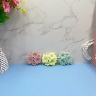 Plumeria Flower Silicone Mold for Fondant Cake Chocolate Soap Candle Gypsum