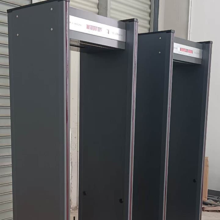 Jiangyin School Security Gate, Yixing Factory Metal Detection Security Gate, High Sensitivity Outdoor Smartphone Detection
