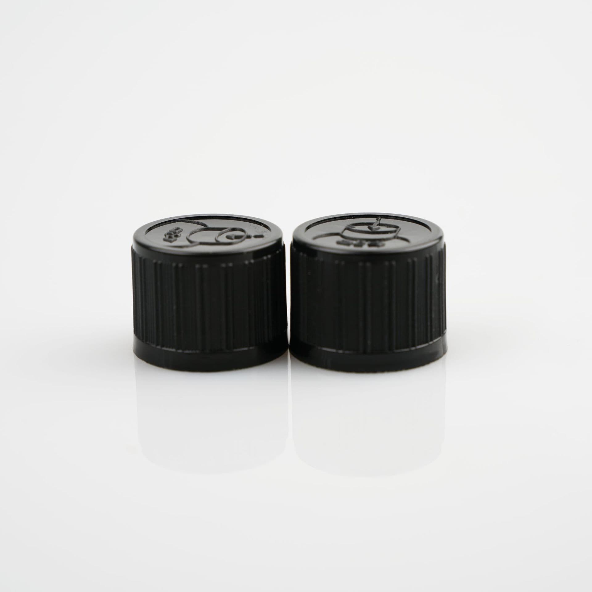 18-415 Press-Twist Cap Child-Resistant Cap Plastic Screw Cap for Essential Oil Bottles