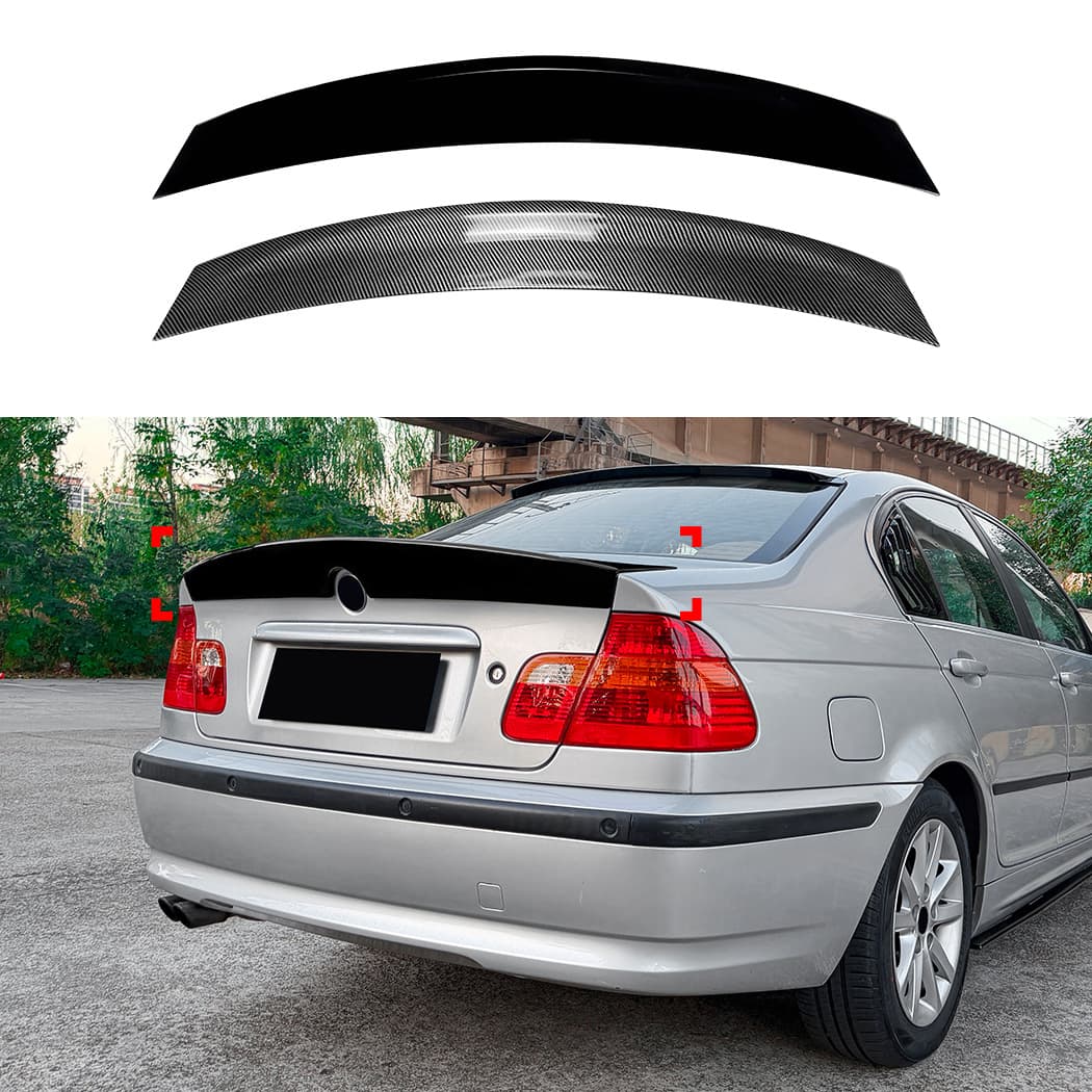 Compatible with BMW 3 Series E46 four-door 1998-2004 M3 CSL rear spoiler cross-border modification