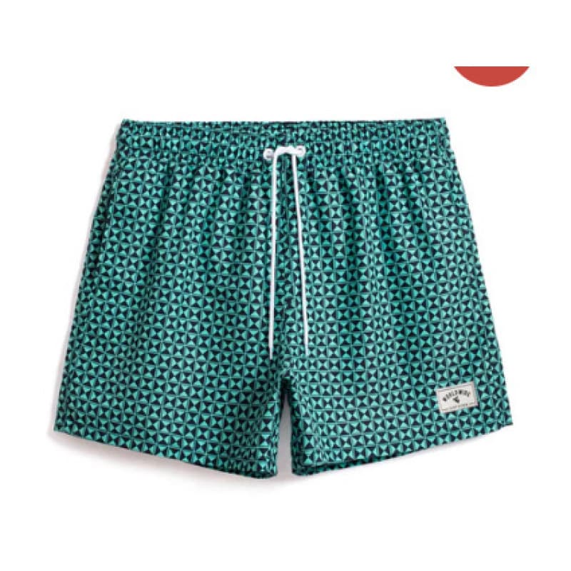 M 36216 Loose Printed Casual Shorts