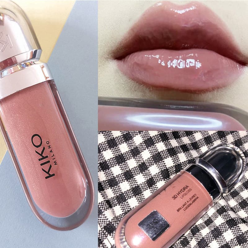 Cross-border Lip Gloss Mirror Single-head Gold Shimmer Mermaid Lip Gloss Moisturizing Nourishing Girls Water Gloss Non-stick Cup Lip Gloss Lip Glaze
