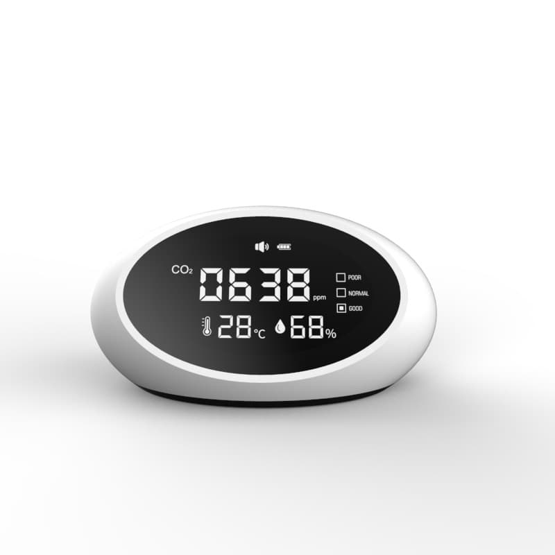 Dingmeng Household Carbon Dioxide Detector CO2 Concentration Measuring Instrument Export Trade Factory Direct Supply