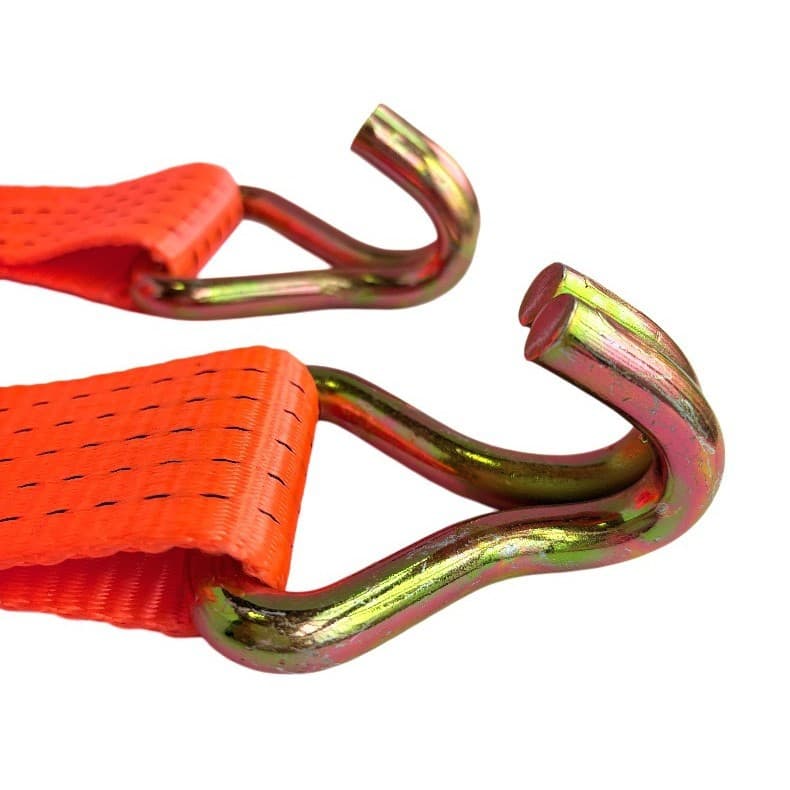 2-Inch Truck Ratchet Tie-Down Strap Polyester Webbing 5T Cargo Ratchet Binder Container Fixing Straps Factory Wholesale