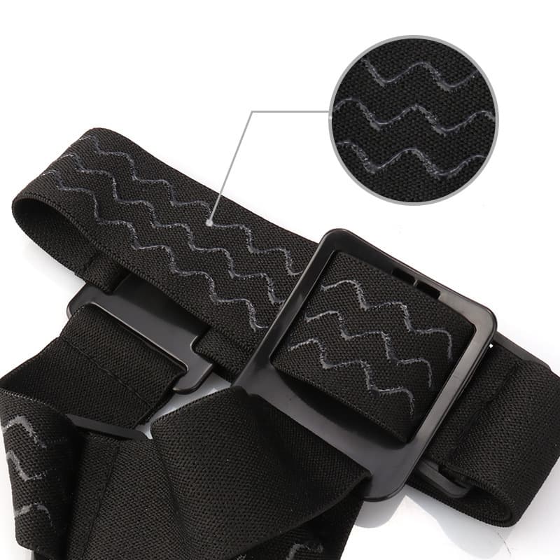 GoPro Action Camera Douyin Live Streaming Accessory Head-Mounted Phone Mount Strap with Anti-Slip Three-Strap Headband