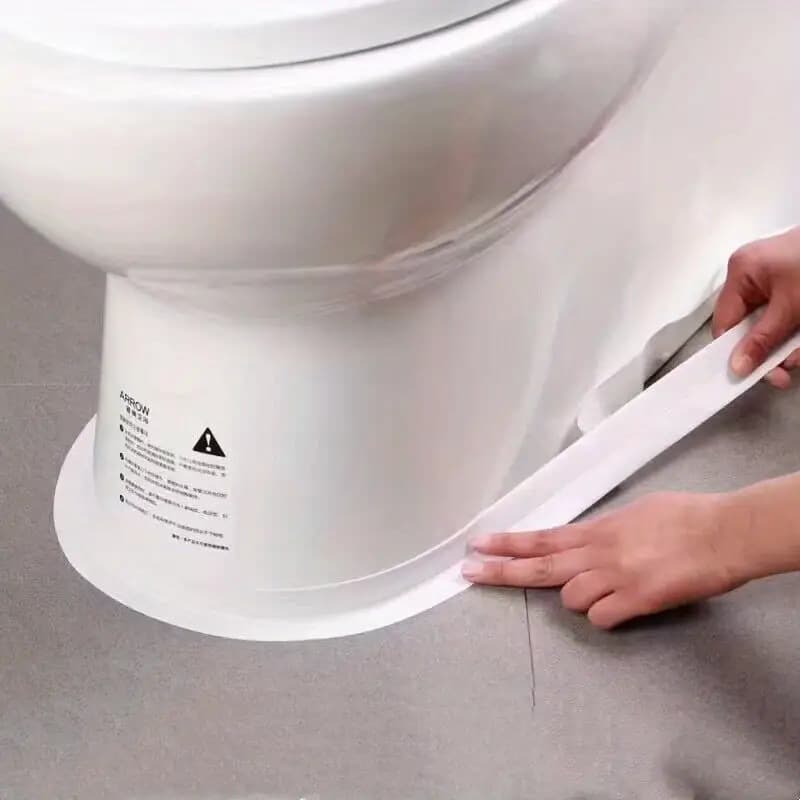 Temu Cross-border Caulk Strip Self-Adhesive Caulk Tape Kitchen Sink Stove Toilet Basin Edge Sealing Strip Sticker