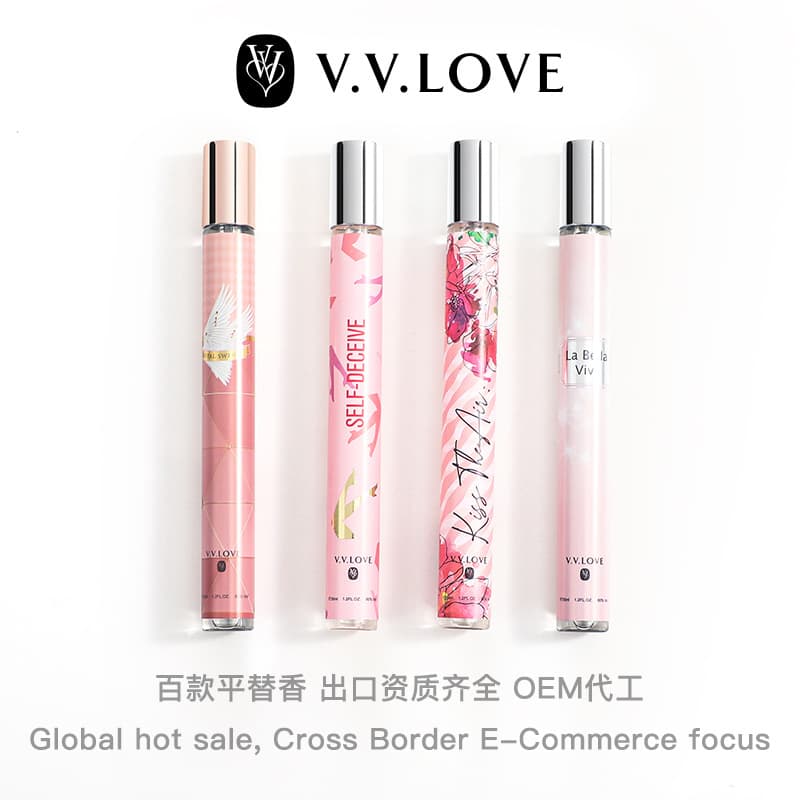 35ml Amazon Cross-border Trade Perfume for Women Floral Scent Small Sample Vial Ladies Perfume Wholesale Perfumes