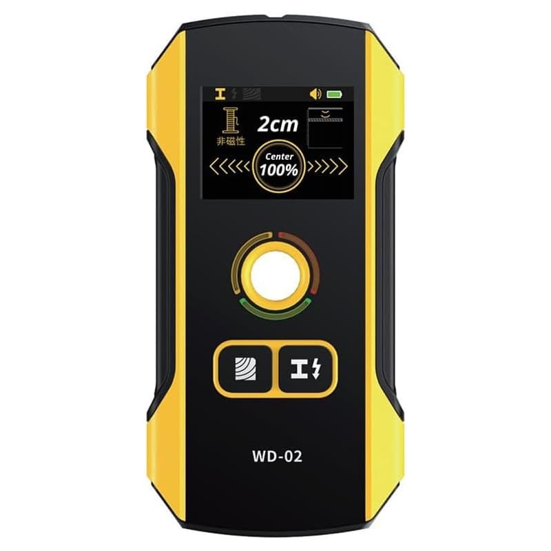 FNIRSI WD-02 Wall Detector Metal Wood AC Cable Scanner