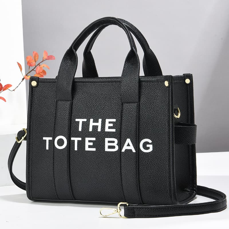 New Stitched Macaron Handbag Large Capacity Letter Shoulder Bag Cross-border Versatile High-Look Light Luxury Crossbody Bag