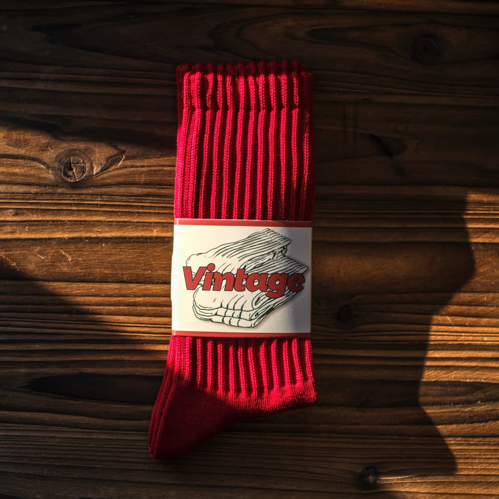 Amekaji Socks Japanese Style Chunky Yarn Unisex Mid-Calf Pure Cotton Vintage Chunky Knit American Long Socks Spring Autumn Slouchy Socks