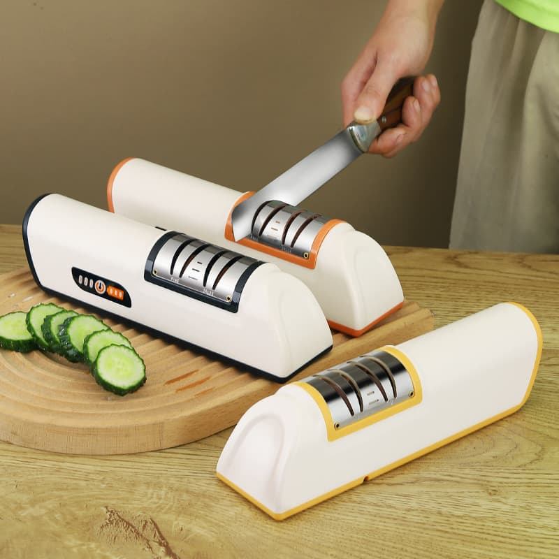 Cross-border knife sharpener artifact electric knife sharpener kitchen supplies whetstone rechargeable small fast knife sharpener fully automatic