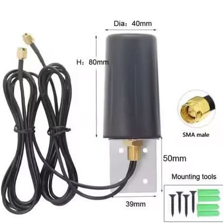 4G5G 2-in-1 IoT Cabinet Antenna Outdoor High Gain NB Outdoor Antenna Cabinet Waterproof Antenna