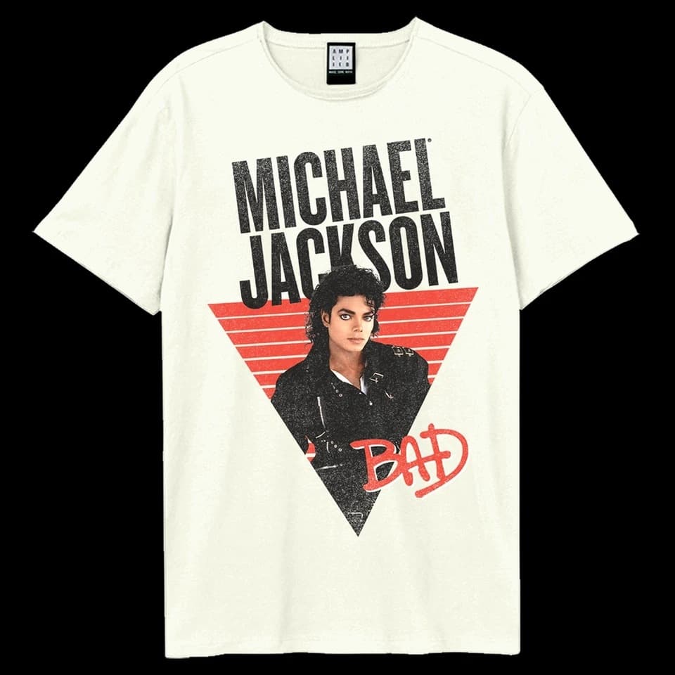 Michael Jackson American Retro High Street Trend Men's Oversized T-Shirt