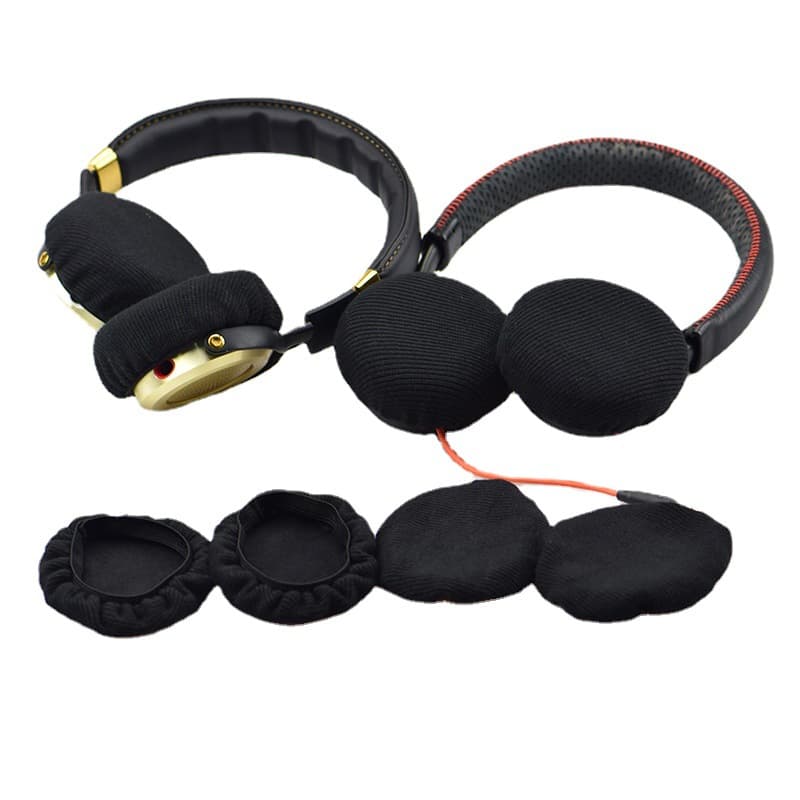 Over-Ear Headphone Dust Cover, Foam Headphone Leather Dust Cover, Stretch Velour Cotton Protector Accessories