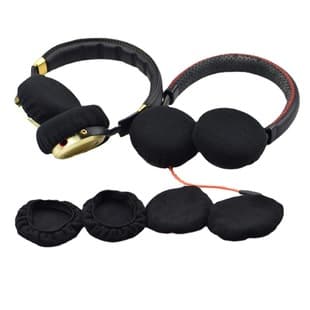 Over-Ear Headphone Dust Cover, Foam Leather Ear Pad Protector, Stretchy Velvet Cotton Cover Accessory