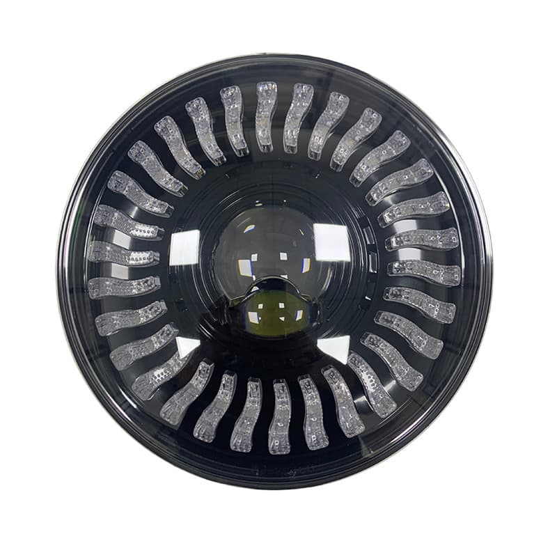 7-inch Modified LED Headlight Lens Headlight Hummer Headlight Hummer H2 Headlight BJ Hummer H1/H2 Wrangler