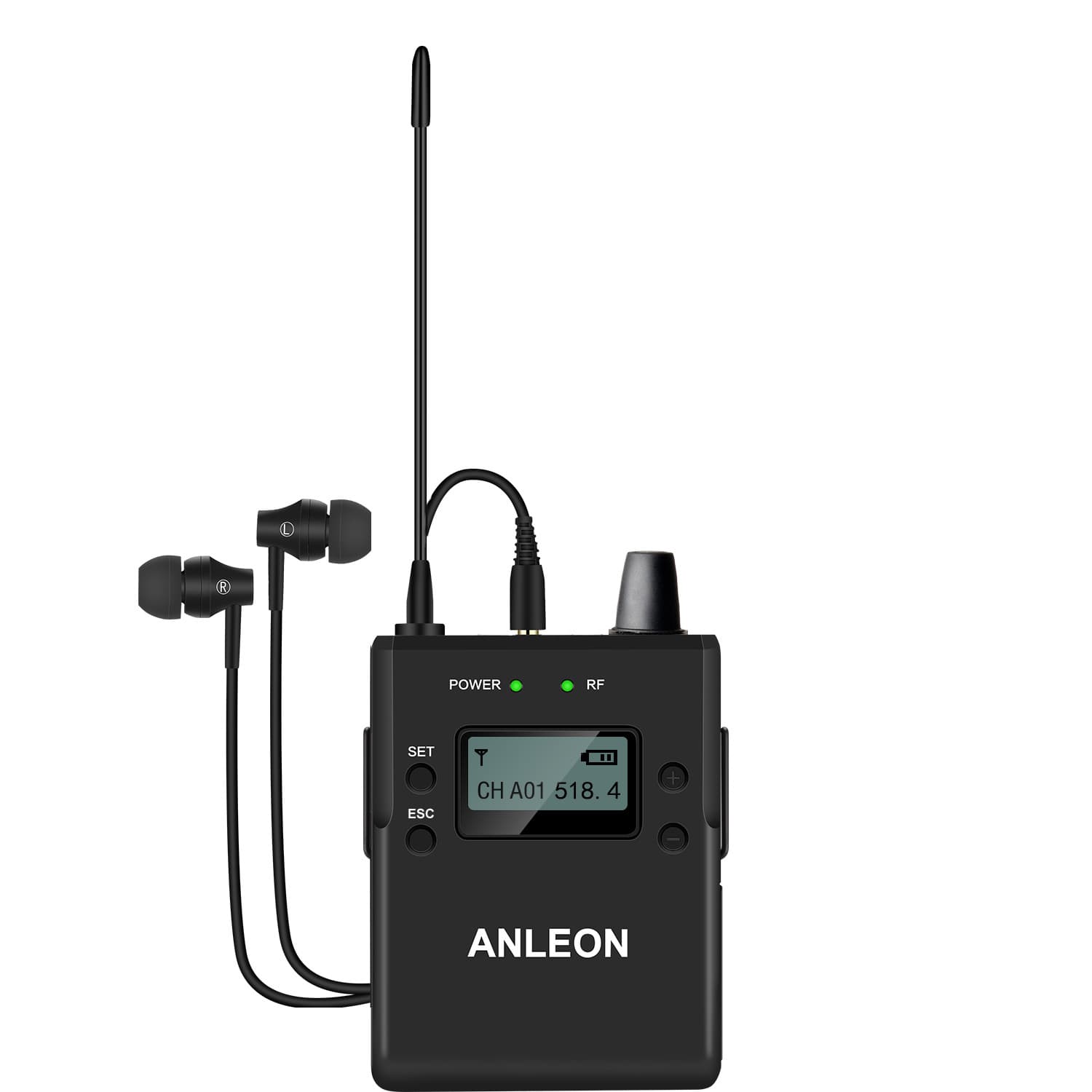 ANLEON S3 Receiver for Stage Wireless System and In-Ear Monitoring, 518-554 MHz