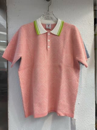 Casas Blanca Men's Designer Knit Polo T-Shirt