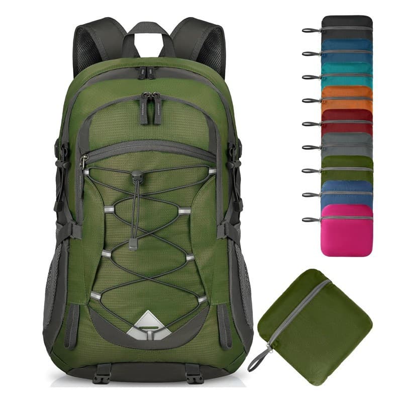 Best-selling New Customizable Logo Hiking Backpack, Unisex Light Outdoor Trekking Travel Backpack